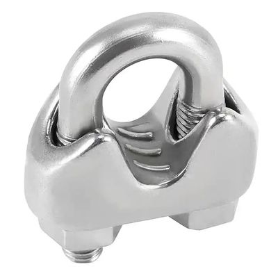 سعر جيد Galvanized Finish Rigging Hardware Easy Installation Stainless Steel Cable Clamps الانترنت