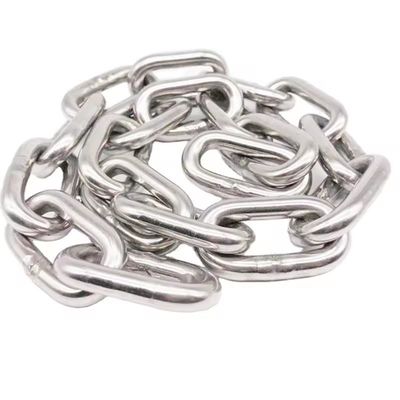 سعر جيد Polish SS201 SS304 Stainless Steel Lifting Chain DIN5685C DIN763 Rustproof الانترنت