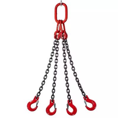 سعر جيد G80 Chain Sling With Legs/Endless for Lifting Goods Black Finish Welded Chain Structure الانترنت