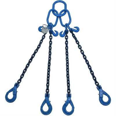 سعر جيد Standard Blacken Finished Strong G80 Alloy Steel Lifting Chain Sling with Hook الانترنت