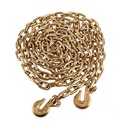 سعر جيد القياسية G70 1/2'x 20' سلسلة رفع الصلب 48kN محاولة الحمل للاحتياجات تأمين الحمل الانترنت