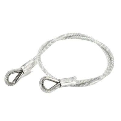 سعر جيد حبل سلكي من الفولاذ المقاوم للصدأ بطول مخصص مع طلاء من النايلون PVC المقاوم للتآكل الانترنت