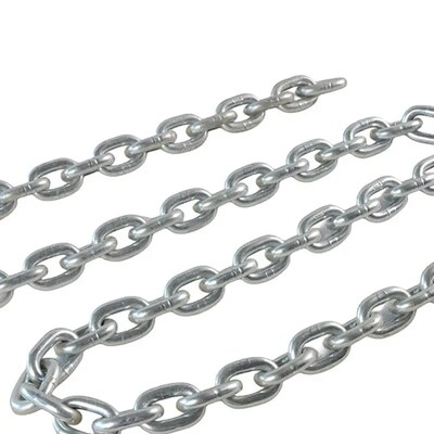 20Mn2 سلسلة وصلات الفولاذ 22mm سلسلة اختبار القوة العالية سبيكة الفولاذ 48kN