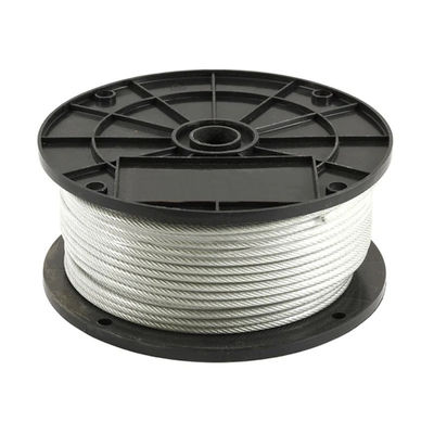 سعر جيد حبل سلك فولاذي مجلفن غير سبائكي بفك الملف 6*12 6*7 6*19*6*37 مع غير سبائكي الانترنت