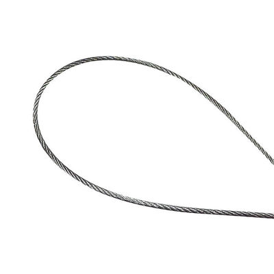 سعر جيد حبل سلكي من الفولاذ المقاوم للصدأ SS316 بدرجة البناء 7X7 7X19 مع تفاوتات أخرى الانترنت