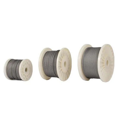 سعر جيد سلك الحبل من الفولاذ المقاوم للصدأ للصعود والرفع 6X7 FC التسامح غير 6X12 7FC الانترنت