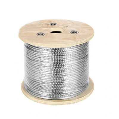 سعر جيد كابل الطائرات 1X7 1X19 7X7 7X19 6X7 6X37 حبل أسلاك الفولاذ المقاوم للصدأ مع AiSi Standard الانترنت