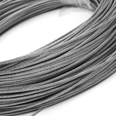 سعر جيد 6.3 ملم 6X19 S Seale 1770 ميجا باسكال حبل سلك فولاذي مجلفن لكابل منظم المصعد الانترنت