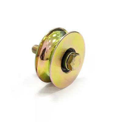 سعر جيد Sliding door roller with Y, U , V groove and bracket for sliding gate bearing wheel الانترنت