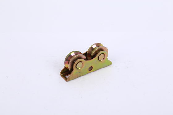 سعر جيد heavy duty double bearings two-wheels sliding gate sliding gate roller wheel metal accessories الانترنت