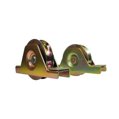 سعر جيد Steel Sliding Gate Wheels Heavy-Duty Steel Gate Roller with Spring الانترنت