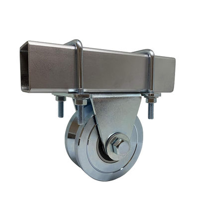 سعر جيد Double Bearing Bolt V-shaped Sliding Roller Track Grooved Wheel الانترنت