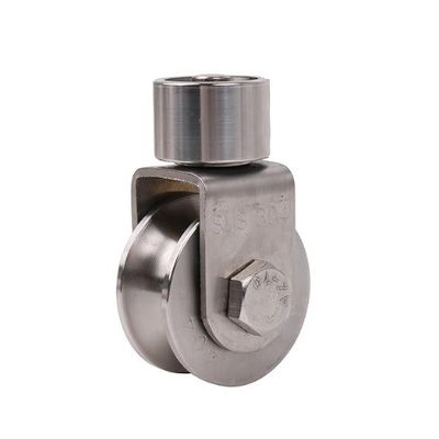 سعر جيد Galvanized Finish Hanging Door Roller Stainless Steel الانترنت
