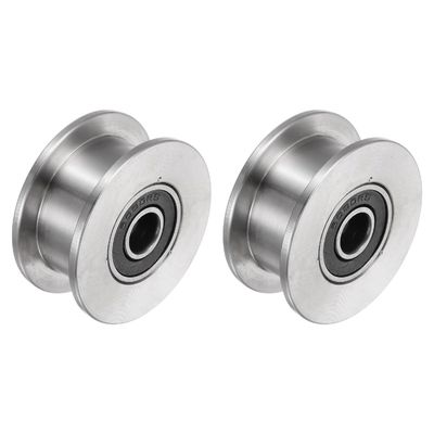 سعر جيد Stainless Steel Sliding Gate Double Bearing Rollers for Inverted Track الانترنت