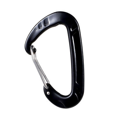 سعر جيد 12KN Pet D-Shape Carabiner Hook مصنوع من سبيكة الألومنيوم 7075 للأنشطة في الهواء الطلق الانترنت
