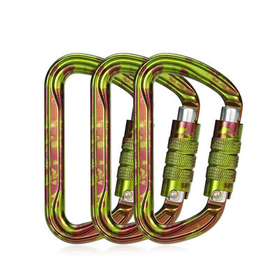 سعر جيد OEM Accepting 30KN Heavy Duty Carabiner Snap Hook for Mountain Climbing in Heavy Industry الانترنت