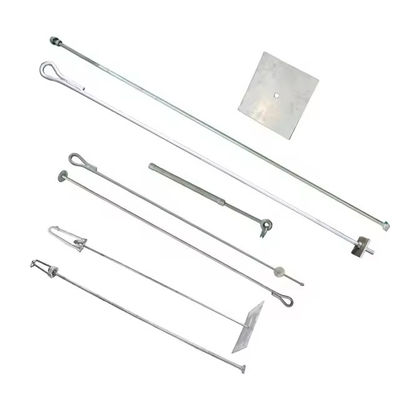 سعر جيد Oval Eye Ground Thimble Anchor Rod Hot Dip Galvanized Marine Hardware الانترنت