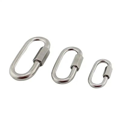 سعر جيد Rigging Hardware 3.5mm Quick Link Stainless Steel 304 Snap Hook Carabiner C Hook الانترنت