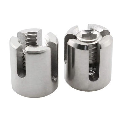 سعر جيد Wholesale Cable Clamps Stainless Steel 304 316 Hardware Wire Rope Cable Tensioner Adjustable 4mm Wire Rope Cross Clips الانترنت