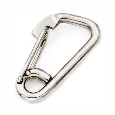 سعر جيد Stainless Steel 304 Marine Grade Safety Clip Ship Boat Hook 8 mm Spring Snap Hook الانترنت