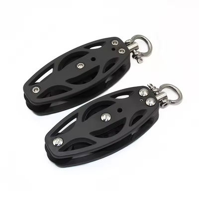 سعر جيد Boat Accessories Stainless Steel Pulley Block Heavy Duty Single Sheave Nylon Pulley الانترنت