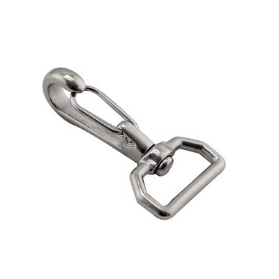 سعر جيد Rigging Hardware Swivel Snap Hook Stainless Steel Dog Leash Carabiner Hook الانترنت