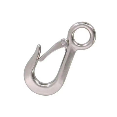 سعر جيد Heavy Duty Safety Chain Hooks With Latch For Tow Crane Lift Rigging Hardware الانترنت