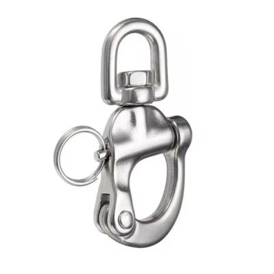 سعر جيد Boat Stainless Swivel Eye Snap Shackle Bail Rigging for SailBoat الانترنت
