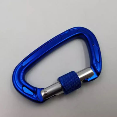 سعر جيد ZINC Finish Customized Stainless Steel Heavy Duty Carabiner Clip with 400lbs Load Capacity الانترنت