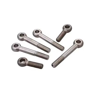 سعر جيد Custom Rigging Hardware Plain Finish Stainless Steel Eye Bolt Screw For Industrial Machinery الانترنت