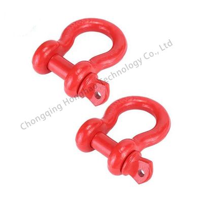 سعر جيد ZINC Finish Bow Shackle Heavy Duty for Rigging Lifting and Food Beverage Applications الانترنت