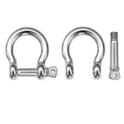 سعر جيد Precision Casting Technology AISI Stainless Steel 304/316 Bow Shackle for Marine Rigging الانترنت