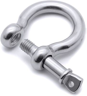 سعر جيد Precision Casting Technology AISI304 316 Stainless Steel Us Type Bow Shackle with Collar Pin الانترنت