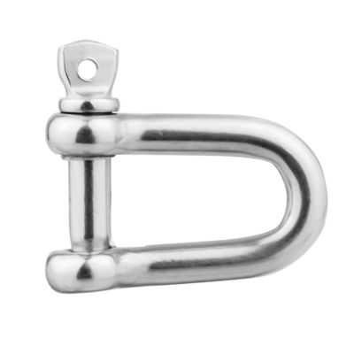 سعر جيد General Industry Stainless Steel Chain Lifting D Shackle 304L 316L Rigging Hardware الانترنت