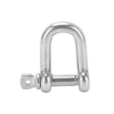 سعر جيد Hot Forged Polished Stainless Steel AISI304/316 D Shackle for Sailboats in Durability الانترنت