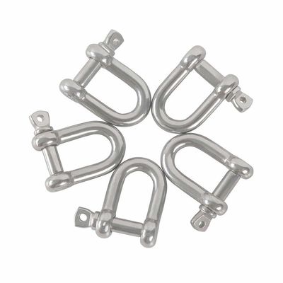 سعر جيد 304 Stainless Steel D Ring Shackle Lock D Links Clip Hook for Heavy Duty Construction الانترنت