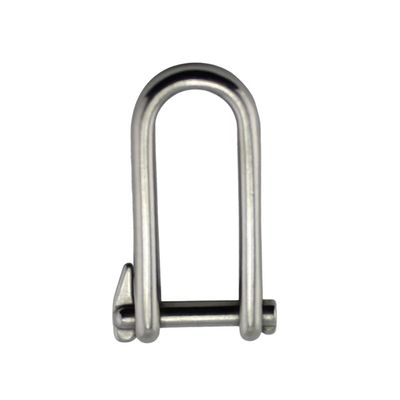 سعر جيد Marine Hardware Shade Rigging Sail 316 Stainless Steel Long D Shackle With Eye Screw Pin Chain Halyard Flat Anchor الانترنت