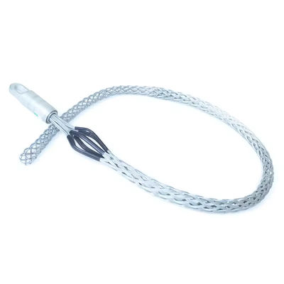 سعر جيد Customized Size Multi-weave Revolving Eye Standard Cable Pulling Grip With Spiral Wrapping الانترنت