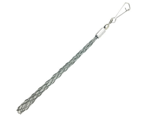سعر جيد Cable Pulling Grip Lassos For 9-12mm Electrical Wire Long Steel Wire Mesh , Anti-slip Flexible Cable Sleeve الانترنت