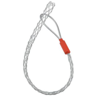 سعر جيد Cable Pulling Grip  For 6-10mm Cable Galvanized Stainless Steel Anti-Slip Cable Traction Sleeve Flexible Mesh Rope Cable 27cm Length Black الانترنت