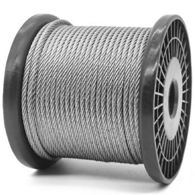 سعر جيد كابلات الفولاذ المقاوم للصدأ AISI304 304L 316 316L حبال الكابلات الفولاذية 6x36SW IWRC 6x36SW FC حبل أسلاك الفولاذ المقاوم للصدأ مع محتوى Si 1.0% الانترنت