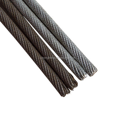 سعر جيد Ungalvanized 6*24 7FC Steel Wire Rope 200M/COIL Long-Lasting and Industrial-Grade Construction الانترنت