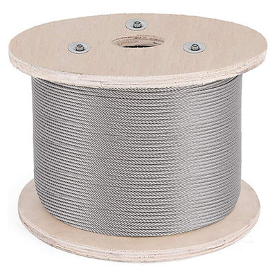 سعر جيد Inox Cable AISI316 AISI304 Stainless Steel Wire Rope with Other Processing Service 7x7 Steel Cable Rope الانترنت