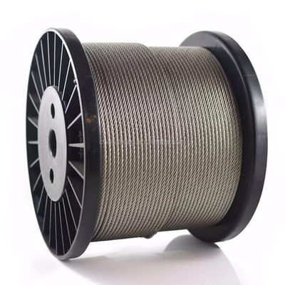 سعر جيد Carbon Steel 7x19 Aircraft Cable 500ft Steel Rope in 3/32