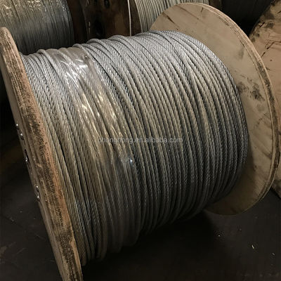 سعر جيد 3mm 4mm 5mm 6mm Steel Cable Rope 6x19 FC Galvanized Steel Wire Rope for Lifting Tolerance ±1% Certificate ISO9001/ISO14001 الانترنت