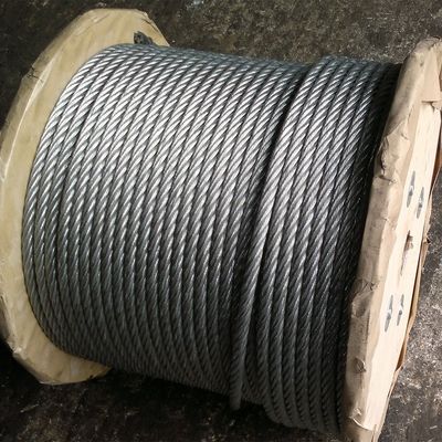 سعر جيد 6x12 7FC Wire Rope Rope Wire Carbon Steel High Strength 6mm Galvanized Steel Cable Ropes Standard AiSi الانترنت
