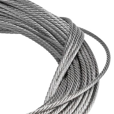 سعر جيد Industrial Grade AISI 304 7x7 3mm Stainless Steel Wire Rope for Heat and Cold Resistance الانترنت