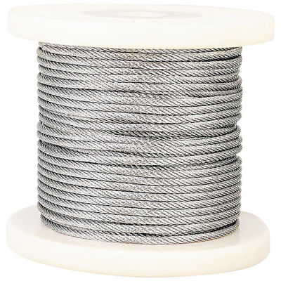 سعر جيد 6x19 FC حبل أسلاك الفولاذ أسلاك 4 مم/6 مم/8 مم حبل أسلاك الفولاذ المقاوم للصدأ AISI304/304L/316/316L مع خدمة المعالجة أخرى الانترنت