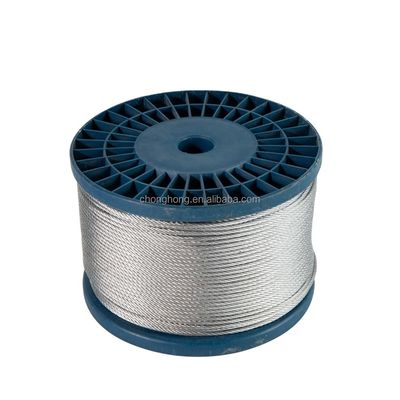سعر جيد Galvanized Steel Cable 500FT 5/64