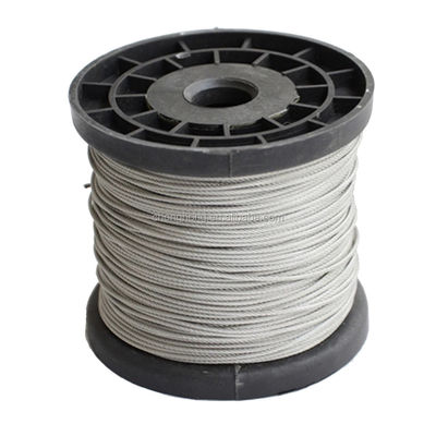 سعر جيد 6x37 Non-rotation-resistant Stainless Steel Cable Ropes Length 500m/reel for Crane Wire Ropes C Content % 0.08 الانترنت